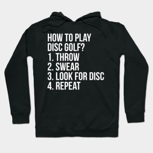 How To Play Disc Golf? Hoodie